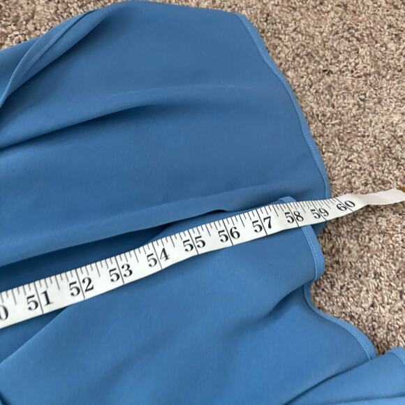 Elliatt Sky Blue Asymmetrical Mini Dress - Picture 10 of 15